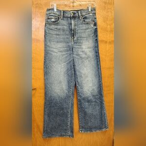 Daze Hug Wide Leg Blue Denim Jeans